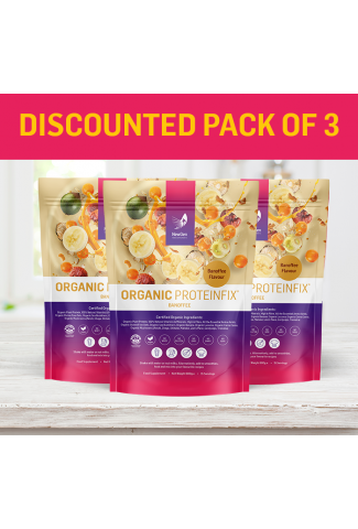Organic ProteinFix Banoffee - Discounted pack of 3